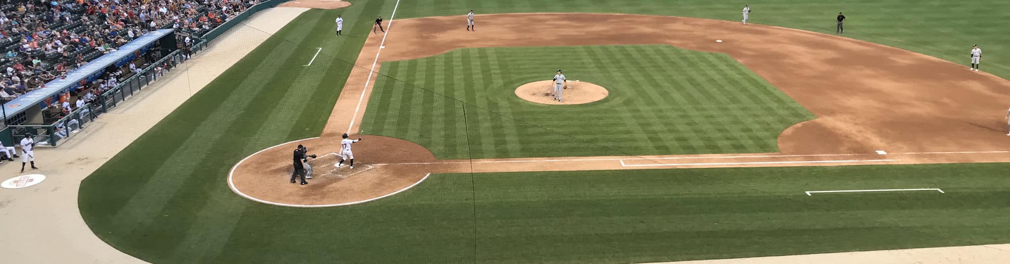 green baseball field Charlottesville